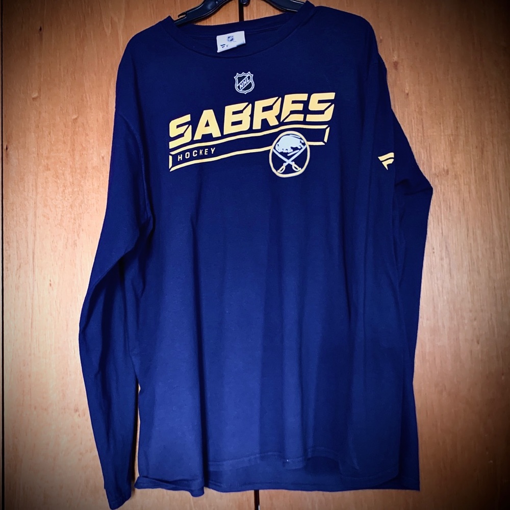 Mens NHL Buffalo Sabres Long Sleeve T-Shirt XXL